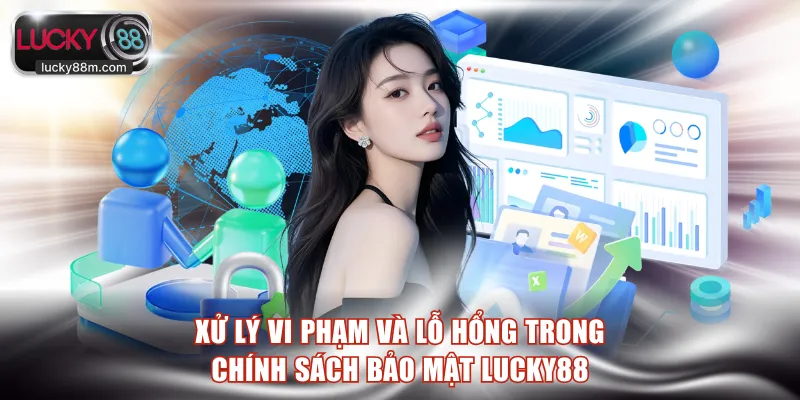 Quy tắc xử lý vi phạm và lỗ hổng trong chính sách bảo mật LUCKY88
